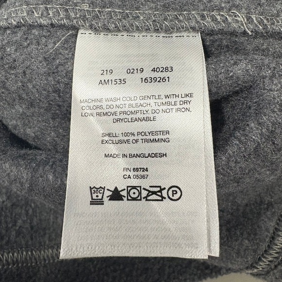 Columbia Mens Fleece Vest‎ Full Zip Gray Sleeveless Outdoor Layering Gorp Hiking - Picture 6 of 6